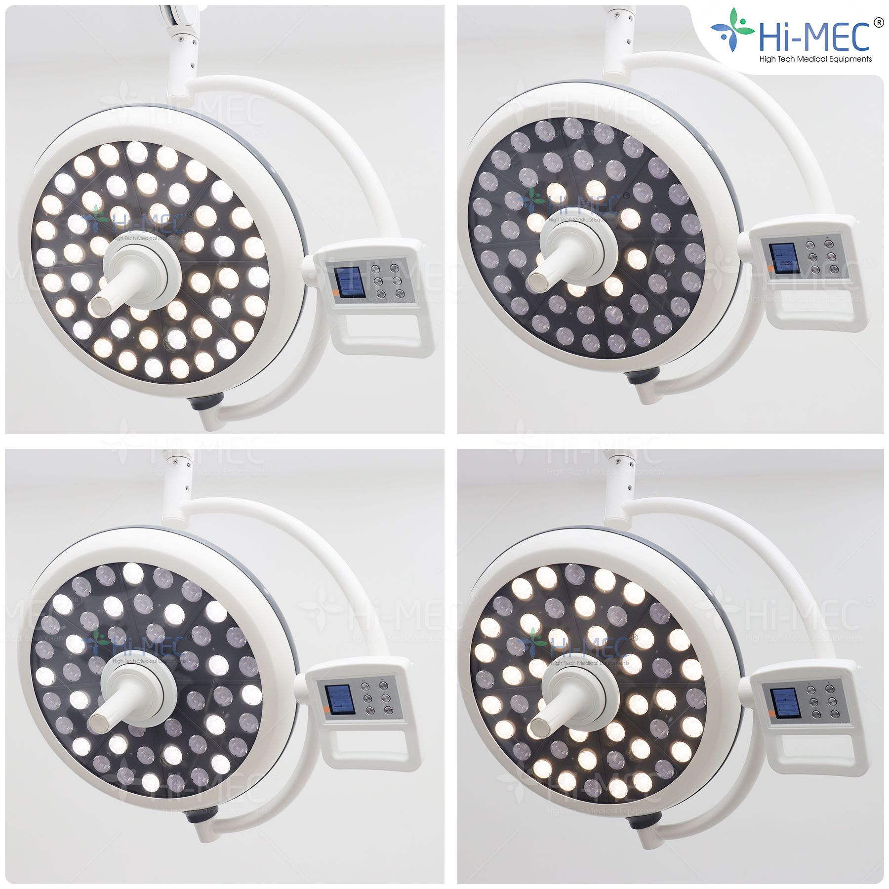 Đèn phẫu thuật Full Led bóng đôi LED700/500 treo trần