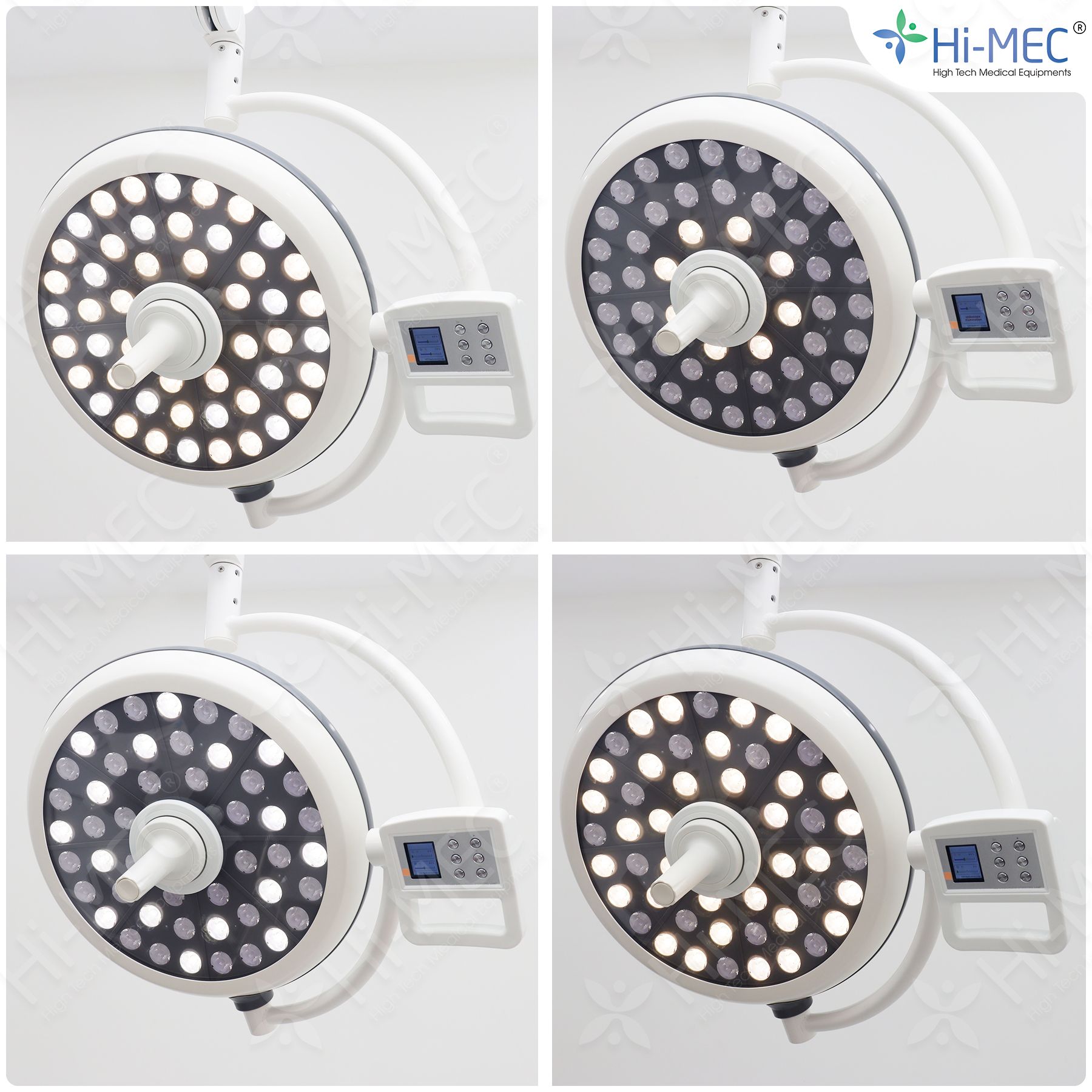 Đèn phẫu thuật Full LED Bóng Đôi Petal/500KD treo trần