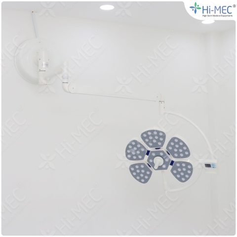 Đèn phẫu thuật Full Led bóng đơn Petal 5 treo tường