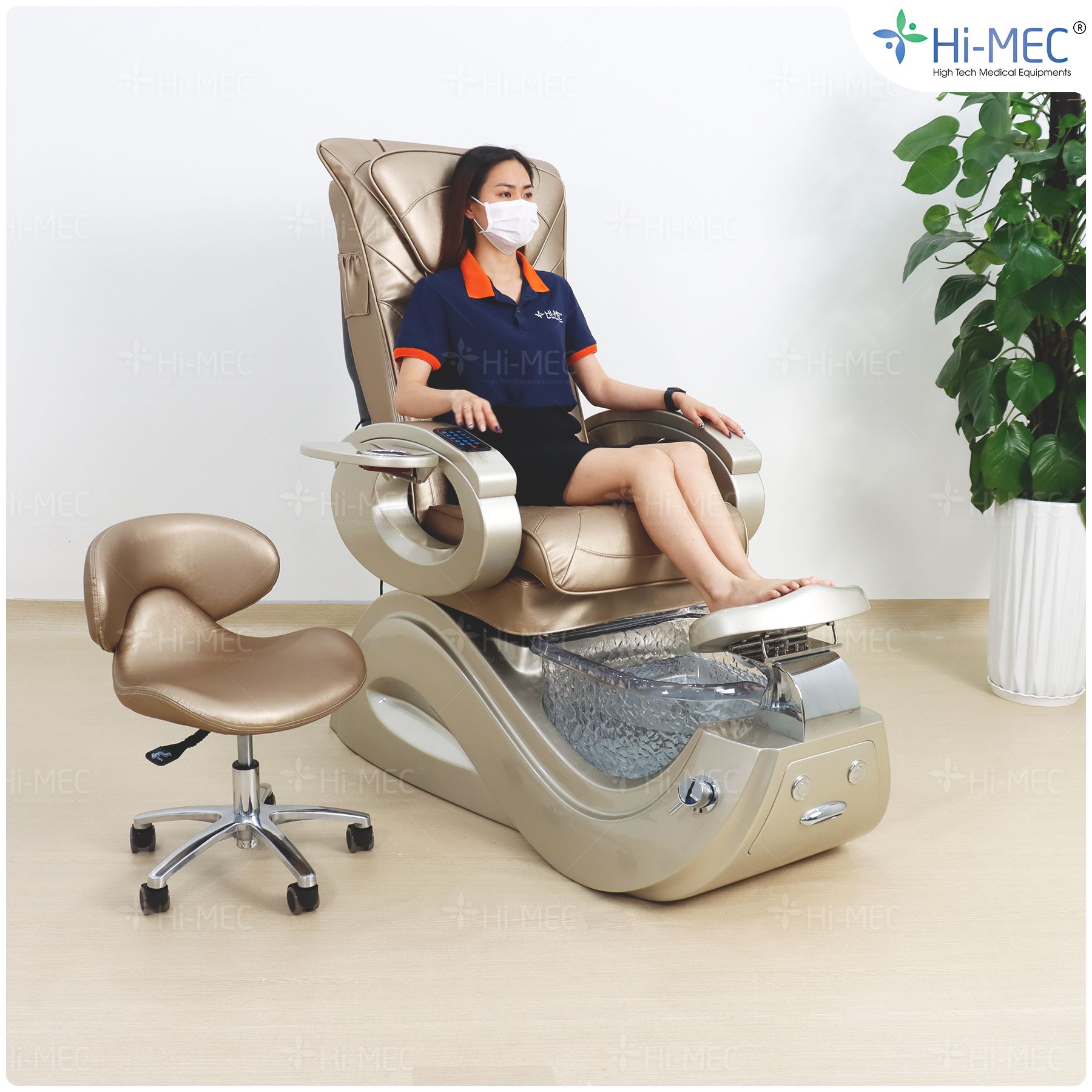 Ghế Nail Pedicure Mechanical Massage HMPC-102