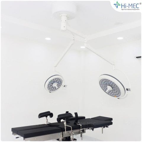 Đèn phẫu thuật Full Led bóng đôi LED700/500 treo trần