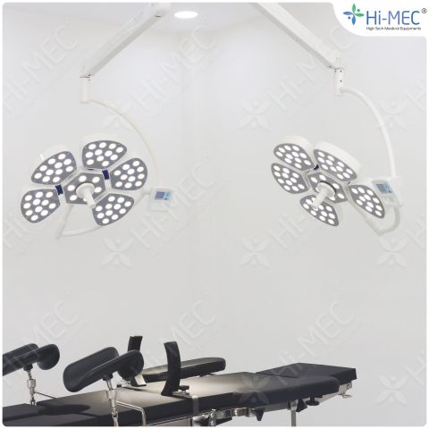Đèn phẫu thuật Full Led bóng đôi Petal 5/5 treo trần