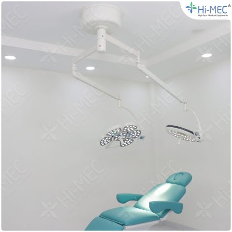 Đèn phẫu thuật Full LED Bóng Đôi Petal/500KD treo trần