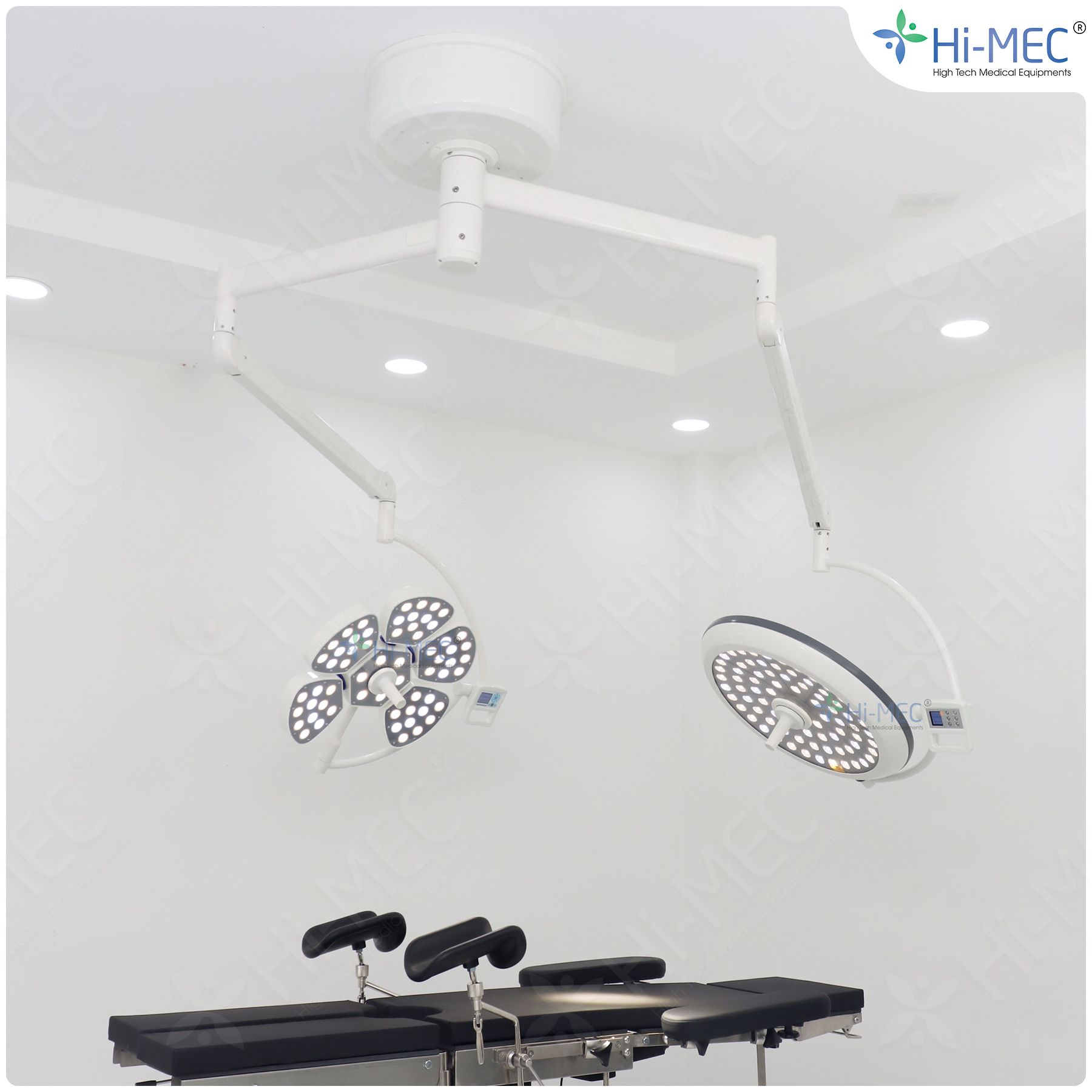 Đèn Phẫu Thuật Full Led Bóng Đôi Petal/LED700 Treo Trần