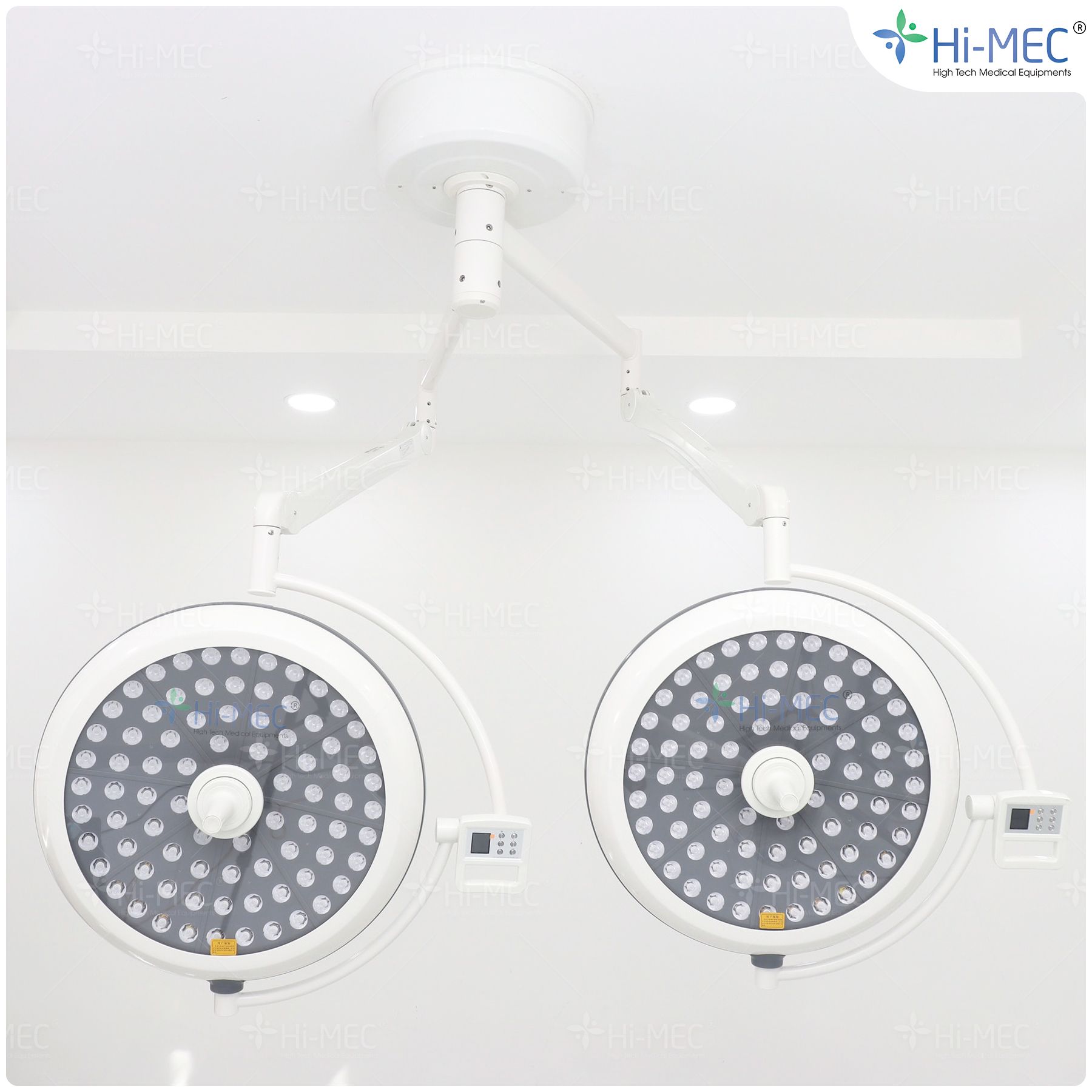 Đèn phẫu thuật Full Led bóng đôi LED700/700 treo trần