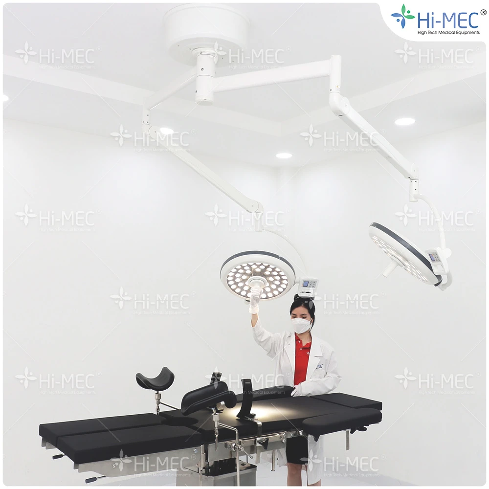 Đèn phẫu thuật Full Led bóng đôi LED500/500 treo trần