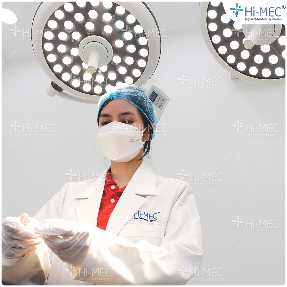Đèn phẫu thuật Full Led bóng đôi LED500/500 treo trần