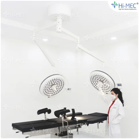 Đèn phẫu thuật Full Led bóng đôi LED700/700 treo trần