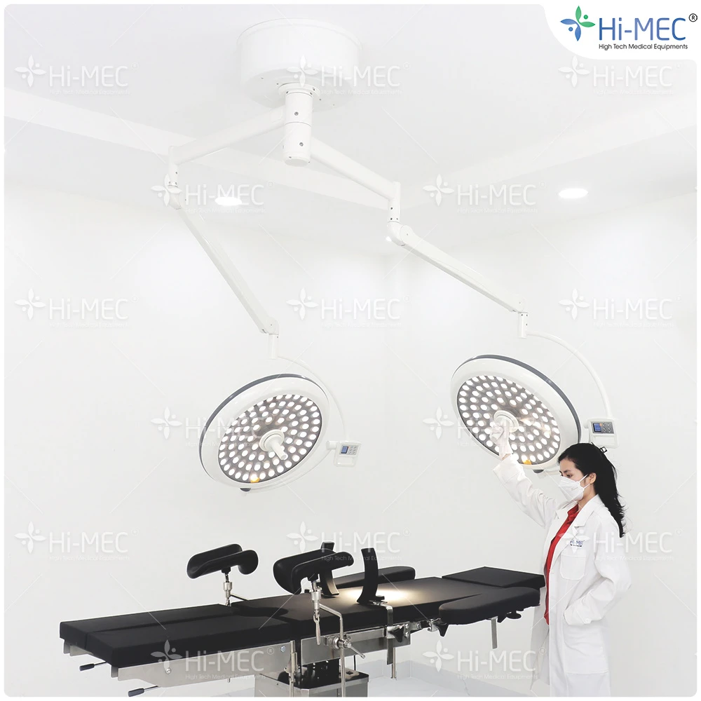 Đèn phẫu thuật Full Led bóng đôi LED700/700 treo trần