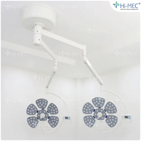 Đèn phẫu thuật Full Led bóng đôi Petal 5/5 treo trần