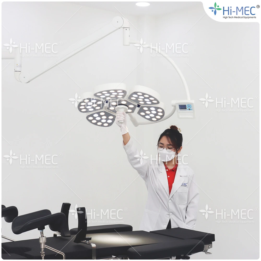 Đèn phẫu thuật Full Led bóng đơn Petal 5 treo tường