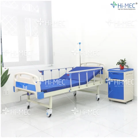 Giường bệnh nhân chỉnh cơ 1 tay quay Hi-MEC HMHB-1010