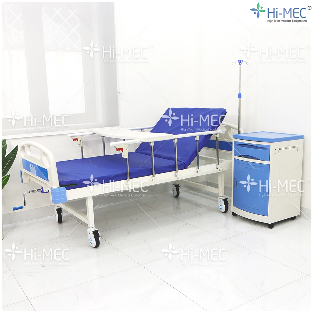 Giường bệnh nhân chỉnh cơ 1 tay quay Hi-MEC HMHB-1010