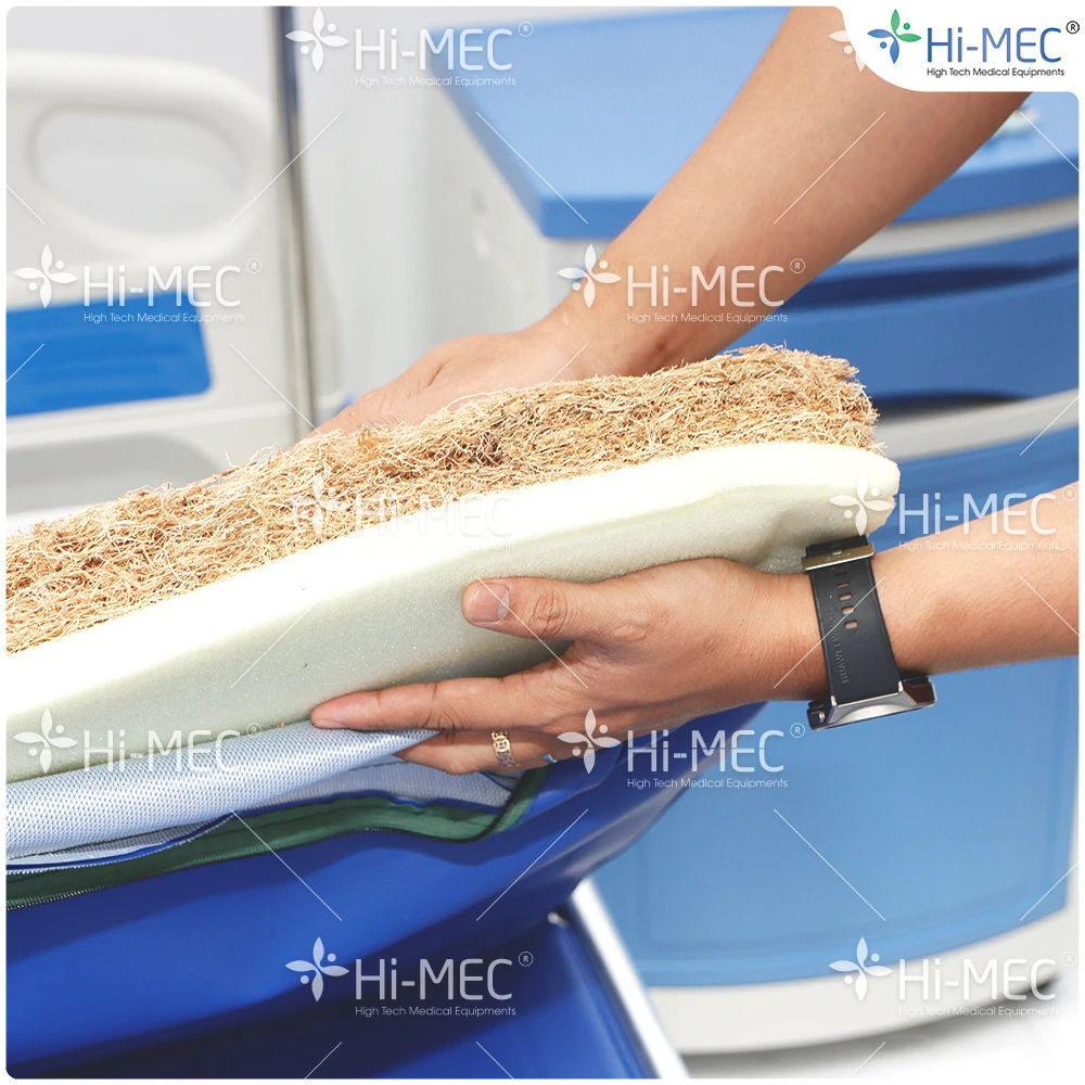 Giường bệnh nhân chỉnh cơ 1 tay quay Hi-MEC HMHB-1010