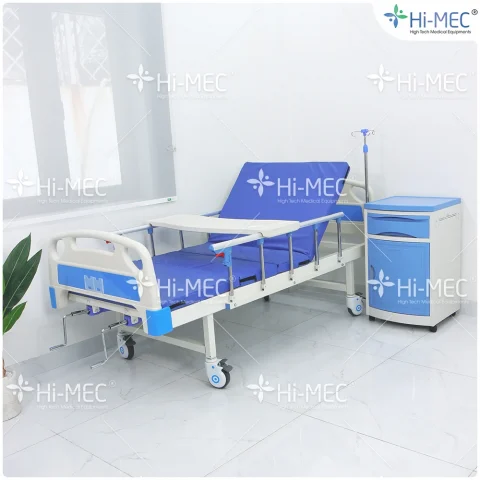 Giường bệnh nhân chỉnh cơ 2 tay quay Hi-MEC HMHB-1020
