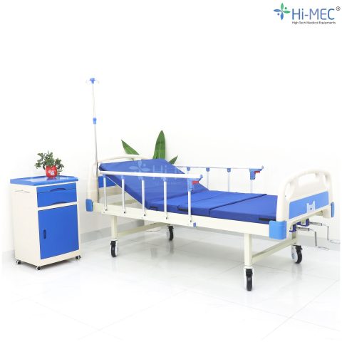 Giường bệnh nhân chỉnh cơ 2 tay quay Hi-MEC HMHB-1020