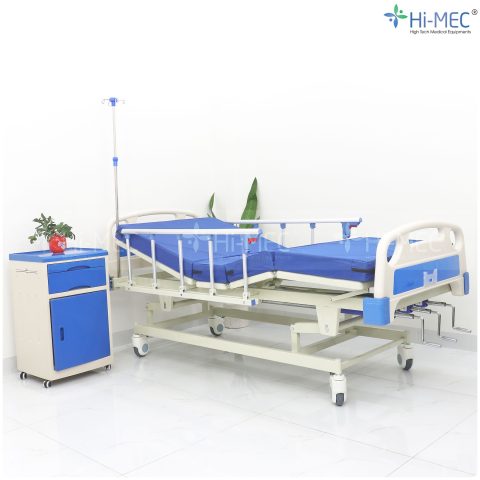 Giường bệnh nhân chỉnh cơ 3 tay quay Hi-MEC HMHB-1030