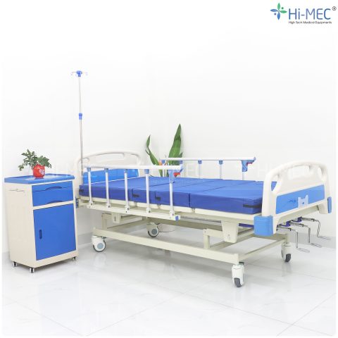Giường bệnh nhân chỉnh cơ 3 tay quay Hi-MEC HMHB-1030