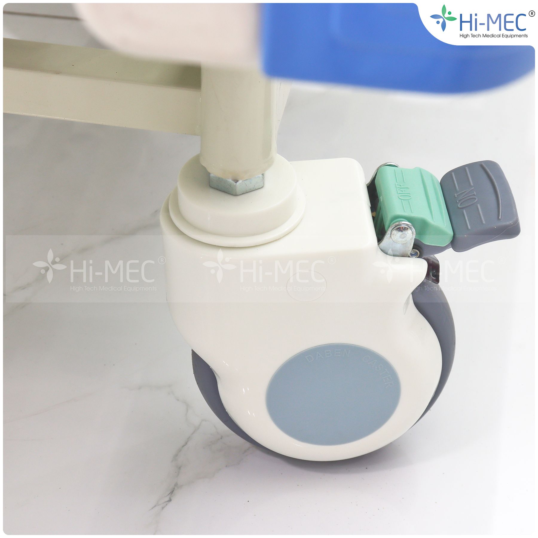 Giường bệnh nhân chỉnh cơ 3 tay quay Hi-MEC HMHB-1030