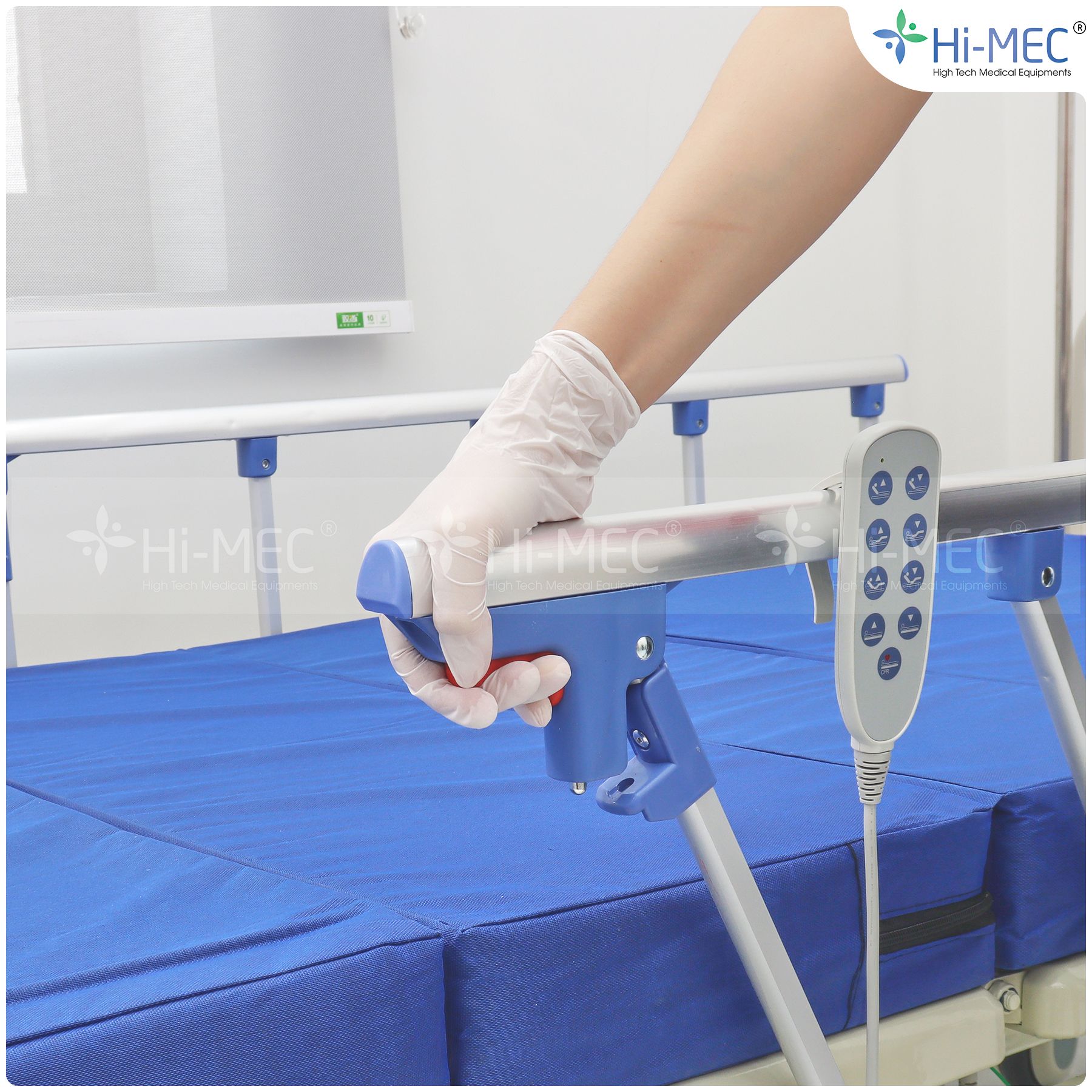 Giường bệnh nhân chỉnh điện 3 chức năng Hi-MEC HMHB-1040