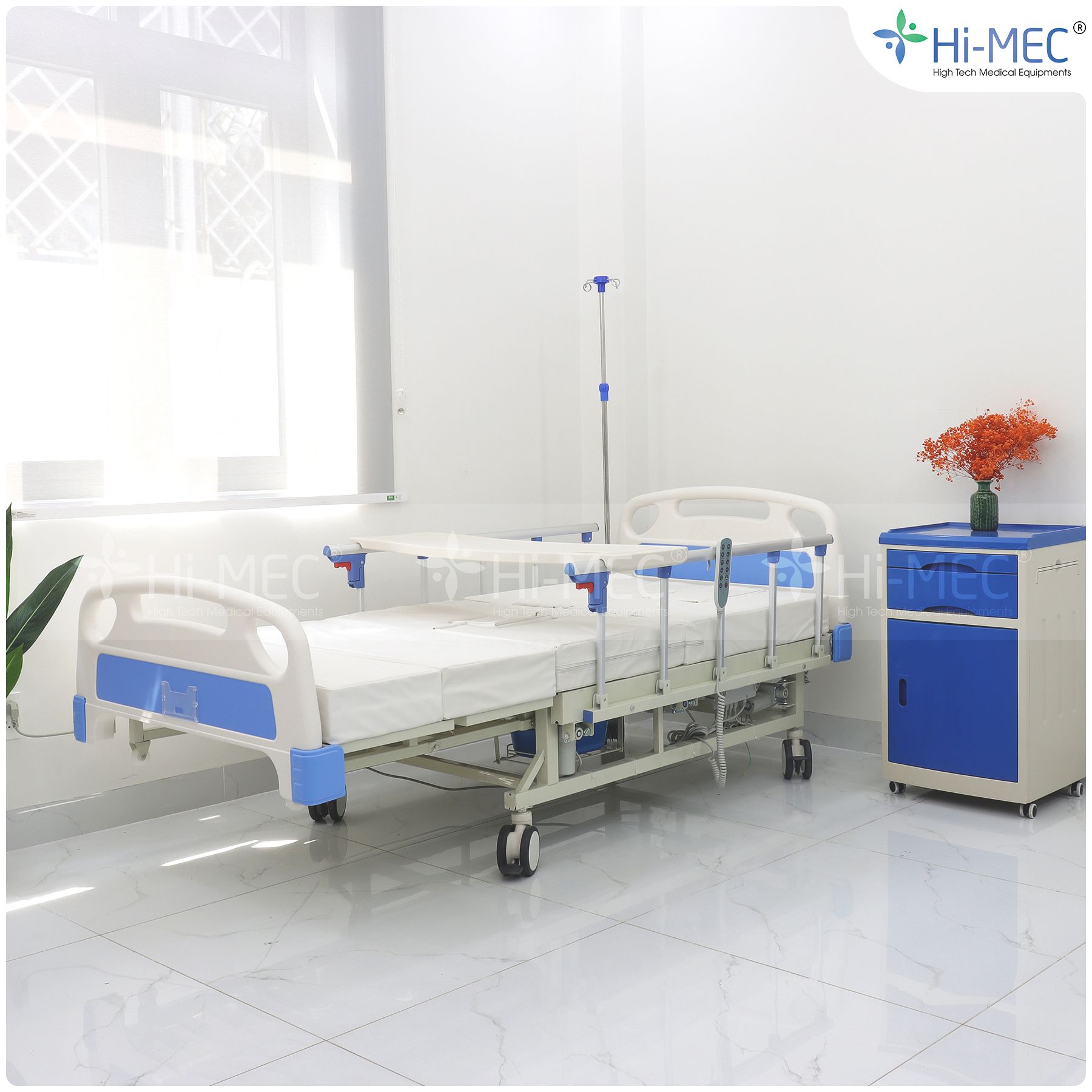 Giường bệnh nhân ICU chỉnh điện đa năng Hi-MEC HMNB-2020