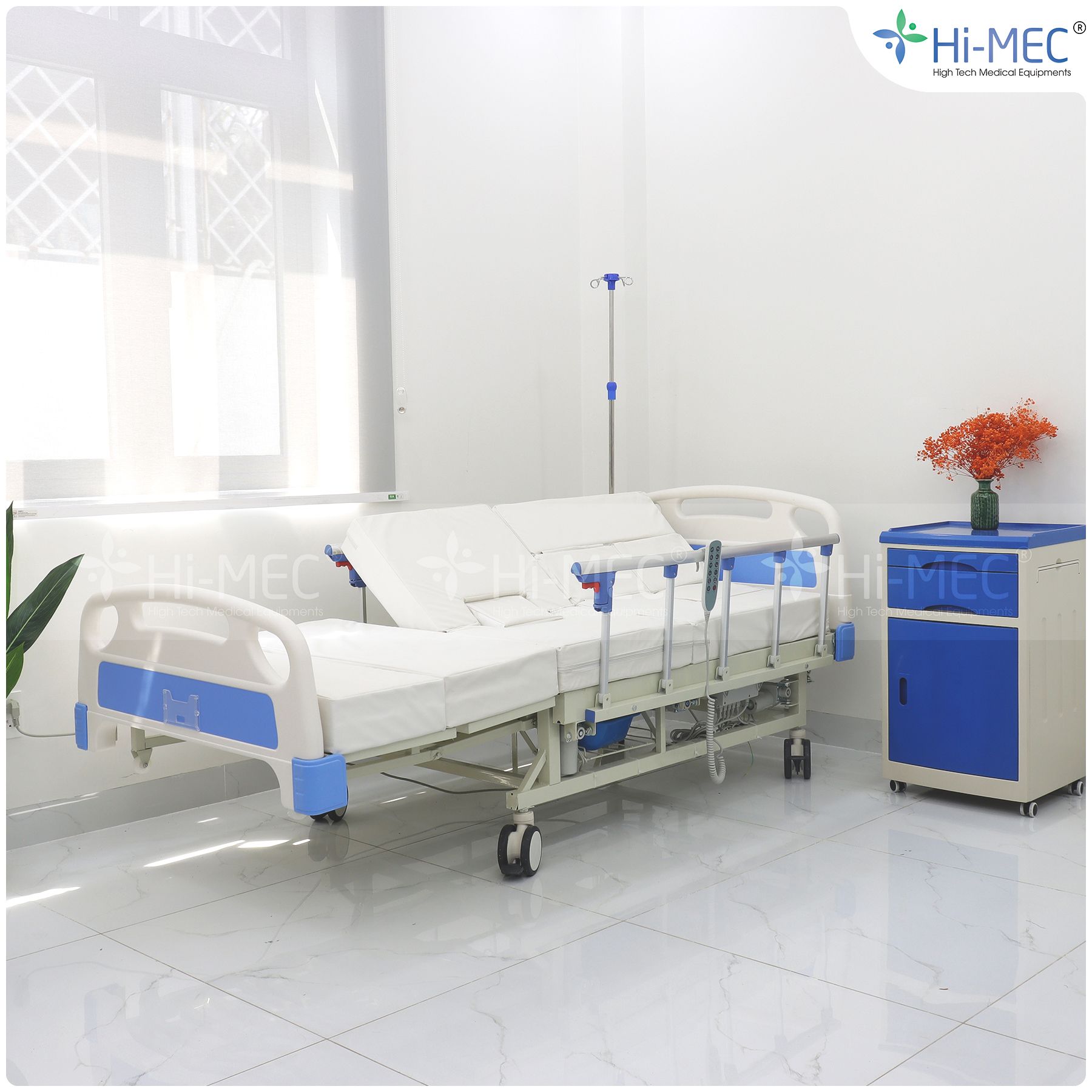 Giường bệnh nhân ICU chỉnh điện đa năng Hi-MEC HMNB-2020