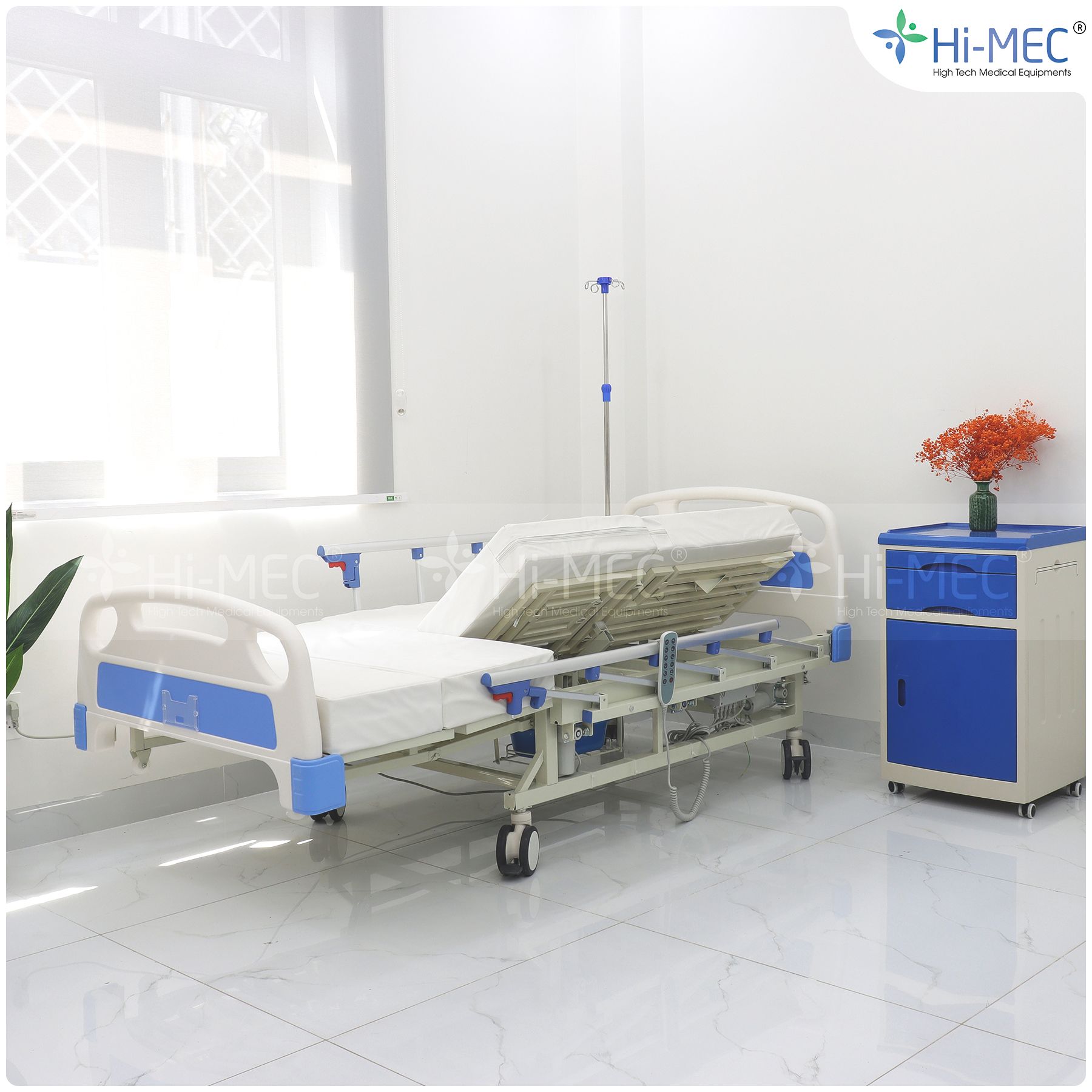Giường bệnh nhân ICU chỉnh điện đa năng Hi-MEC HMNB-2020