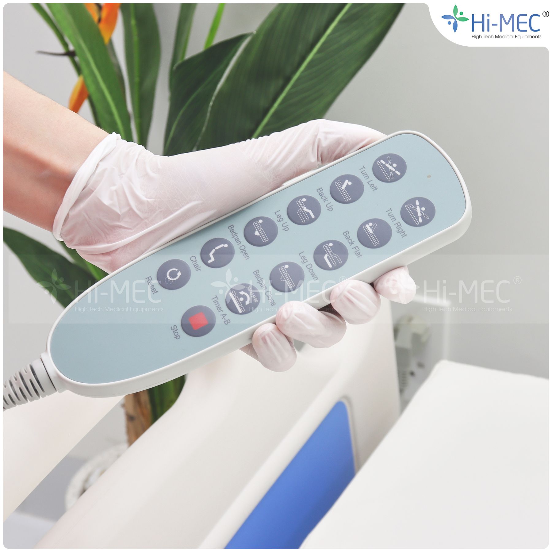 Giường bệnh nhân ICU chỉnh điện đa năng Hi-MEC HMNB-2020