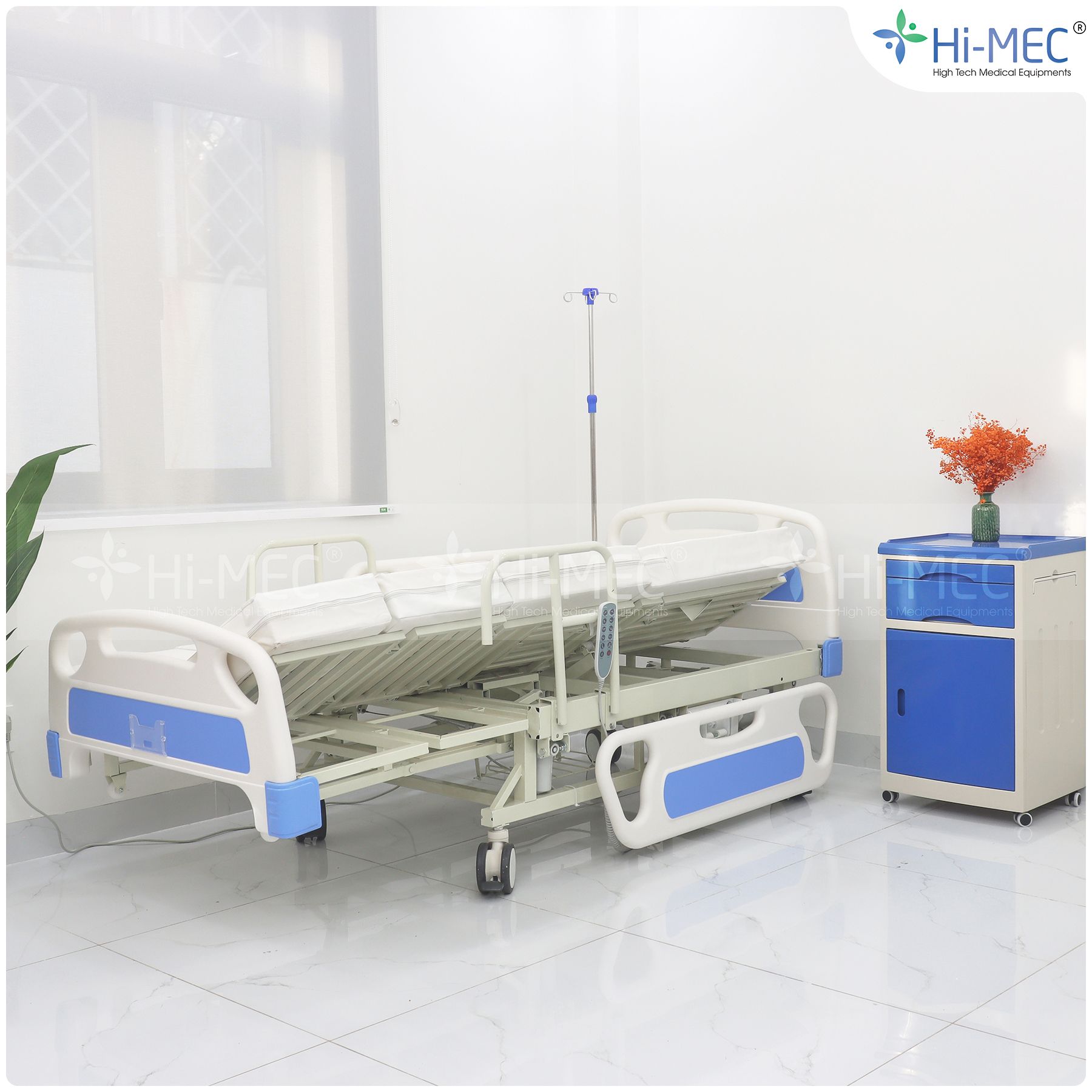 Giường bệnh nhân ICU chỉnh điện đa năng Hi-MEC HMNB-2030