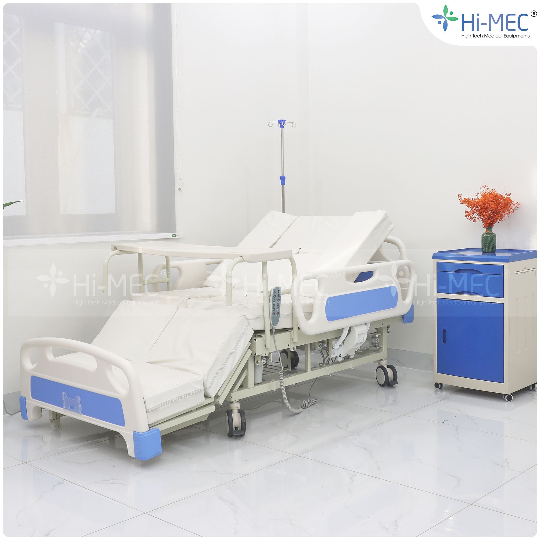 Giường bệnh nhân ICU chỉnh điện đa năng Hi-MEC HMNB-2030