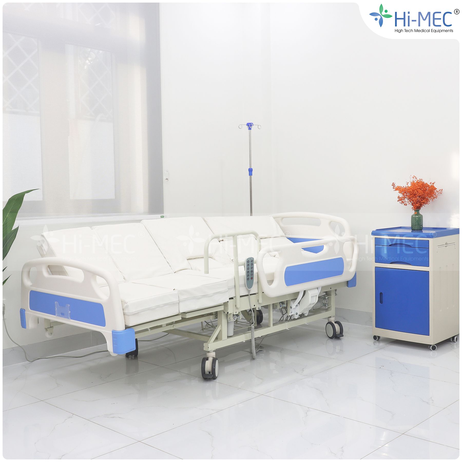 Giường bệnh nhân ICU chỉnh điện đa năng Hi-MEC HMNB-2030