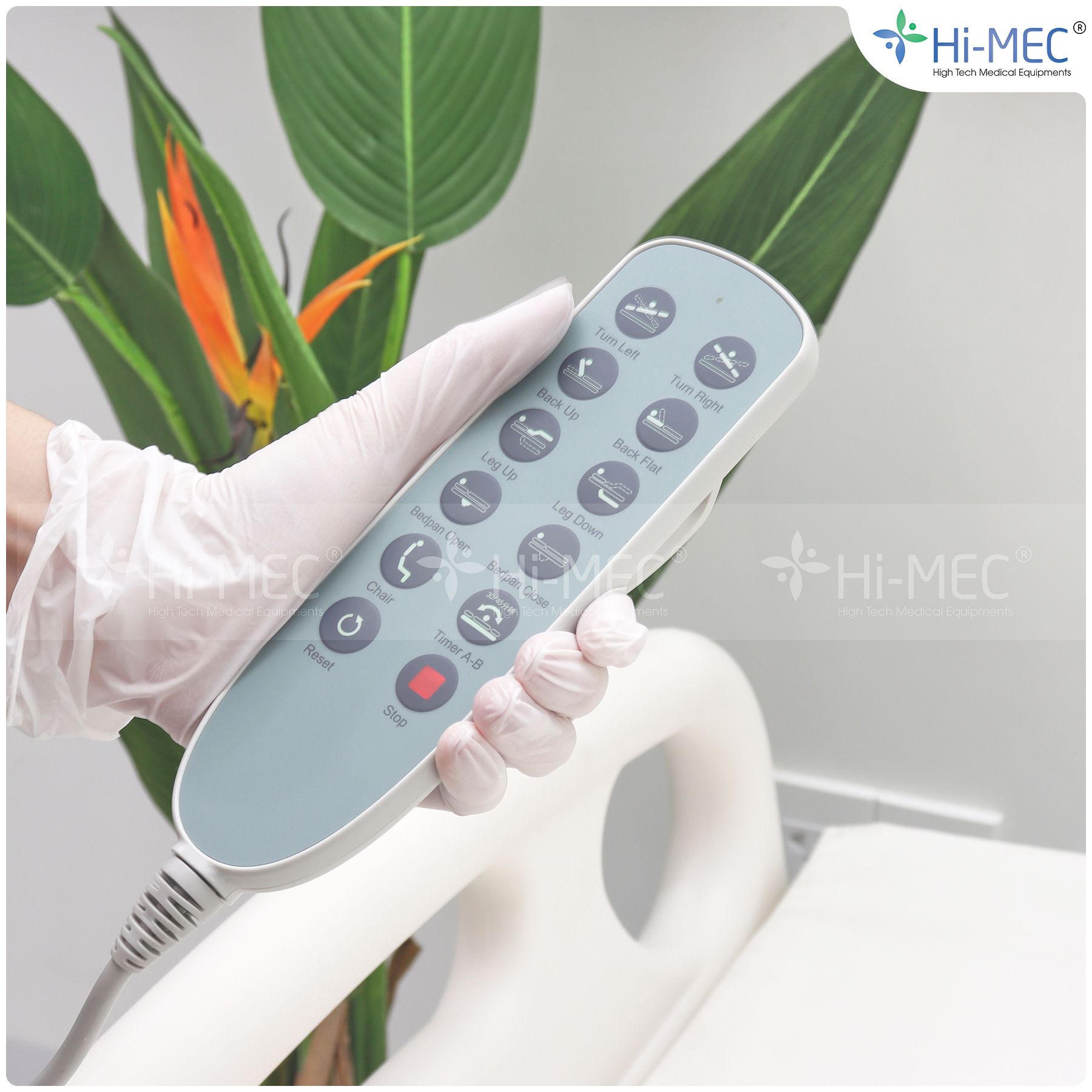 Giường bệnh nhân ICU chỉnh điện đa năng Hi-MEC HMNB-2030