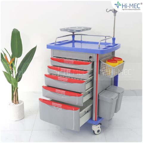 Xe đẩy đựng dụng cụ y tế Hi-MEC HMBC-202