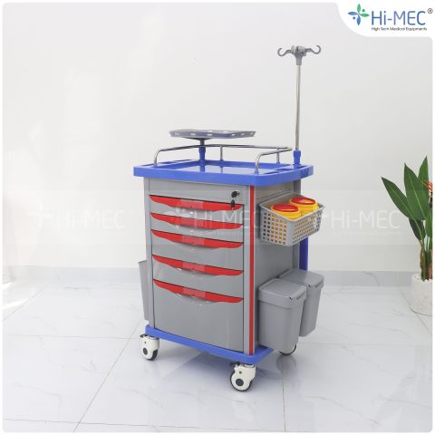 Xe đẩy đựng dụng cụ y tế Hi-MEC HMBC-202