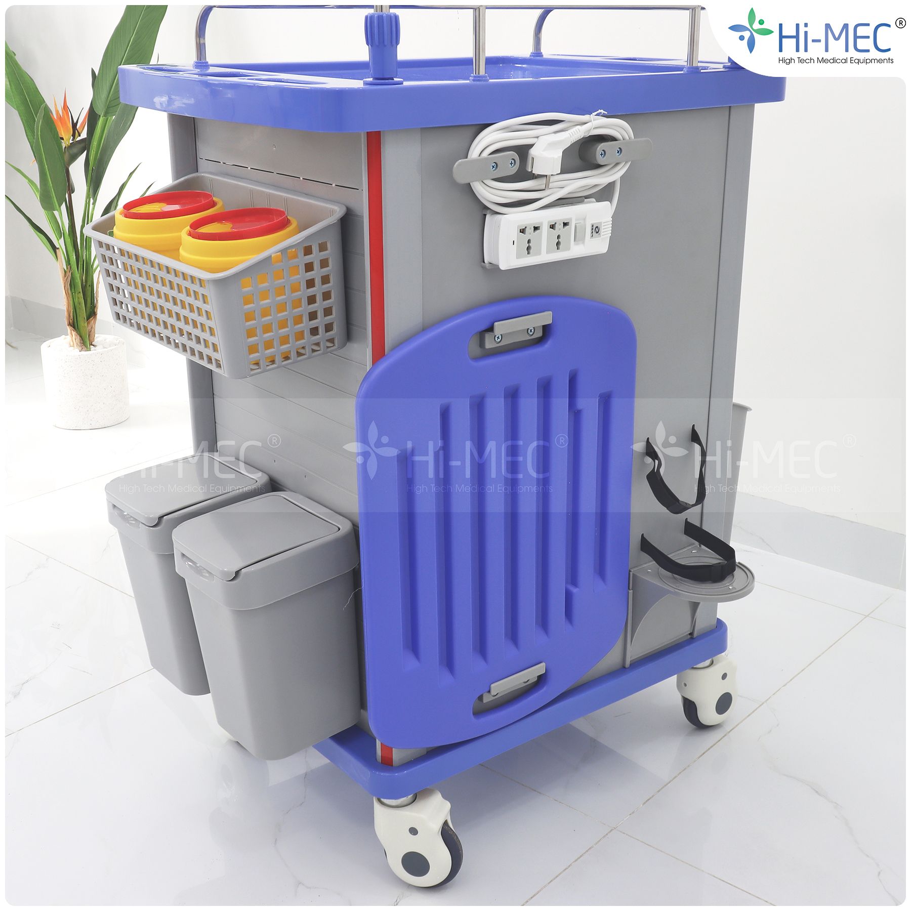 Xe đẩy đựng dụng cụ y tế Hi-MEC HMBC-202