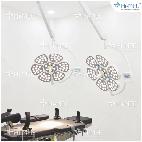 Đèn phẫu thuật Full Led bóng đôi Petal 6/6 treo trần