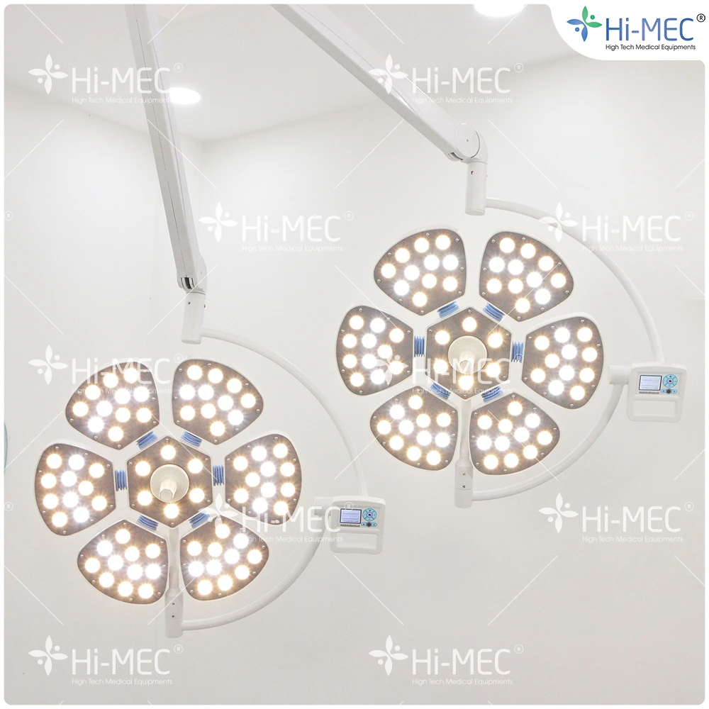 Đèn phẫu thuật Full Led bóng đôi Petal 6/6 treo trần