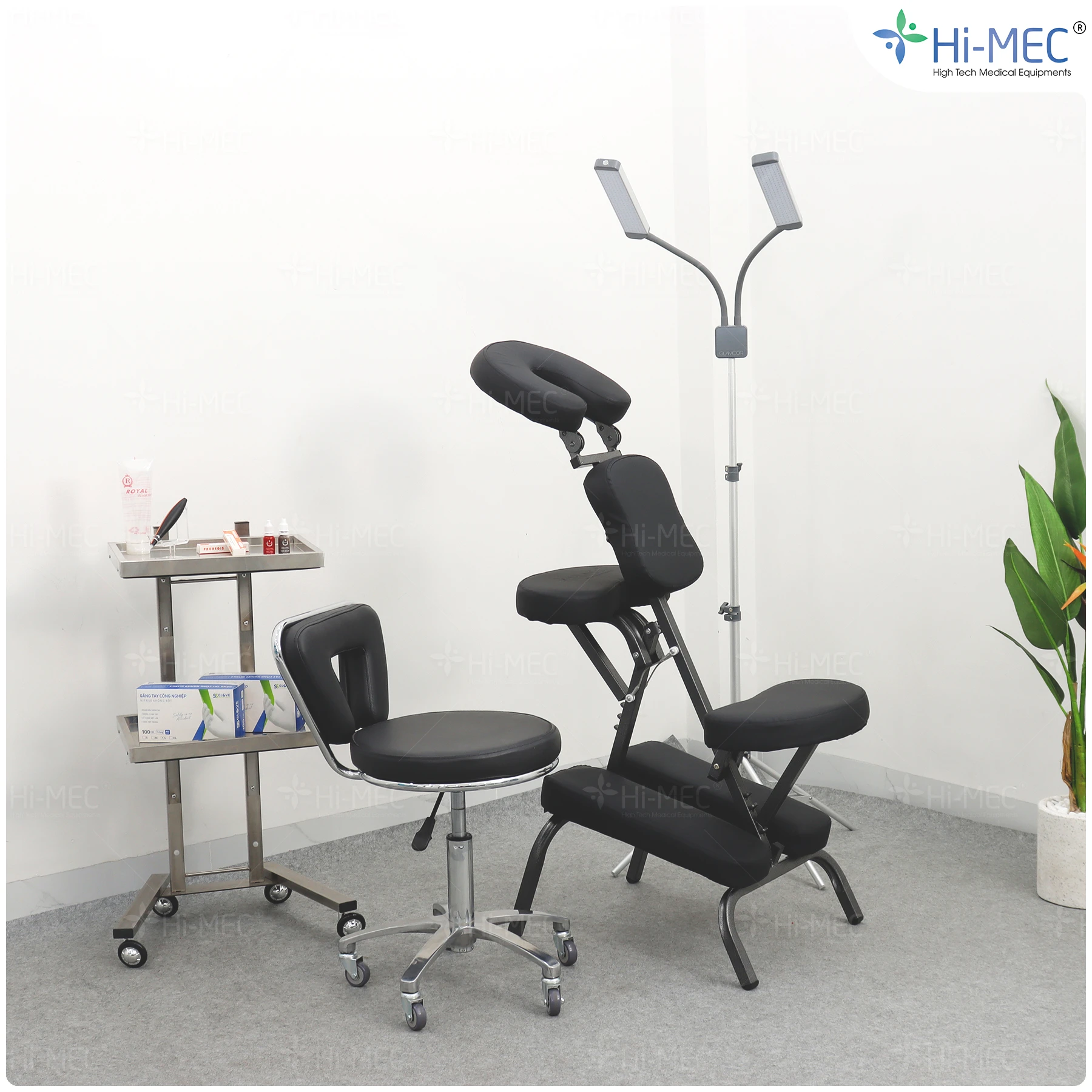 Ghế xăm tattoo, ghế massage đa năng Hi-MEC HMBS-1010