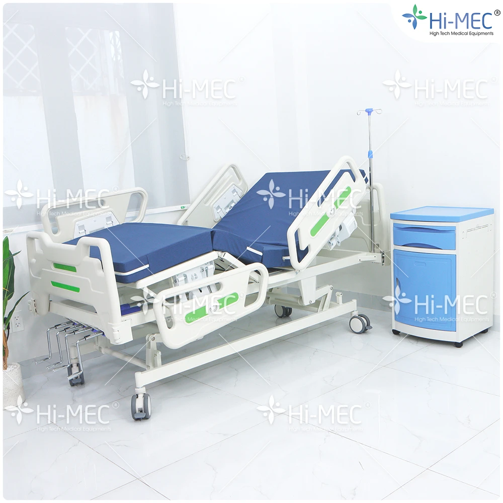 Giường bệnh nhân chỉnh cơ 4 tay quay Hi-MEC DL-SYB-03