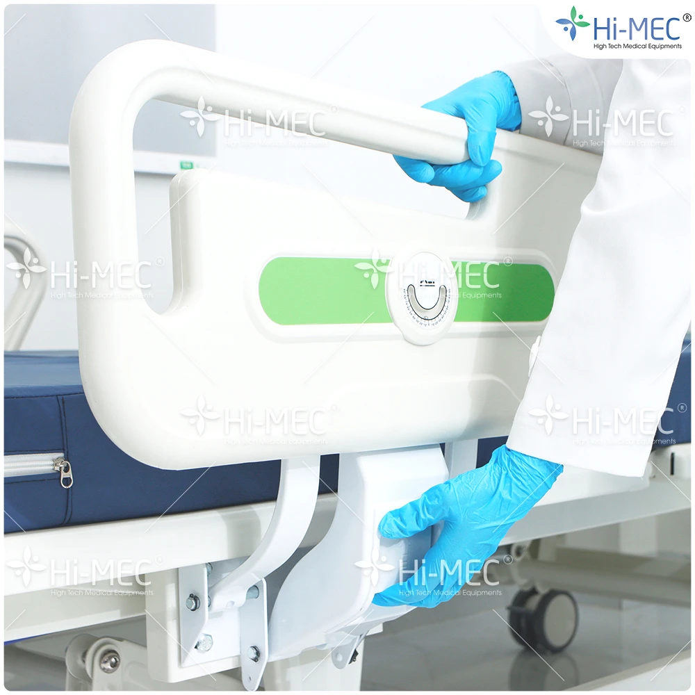 Giường bệnh nhân chỉnh cơ 4 tay quay Hi-MEC DL-SYB-03