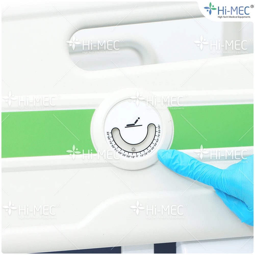 Giường bệnh nhân chỉnh cơ 4 tay quay Hi-MEC DL-SYB-03