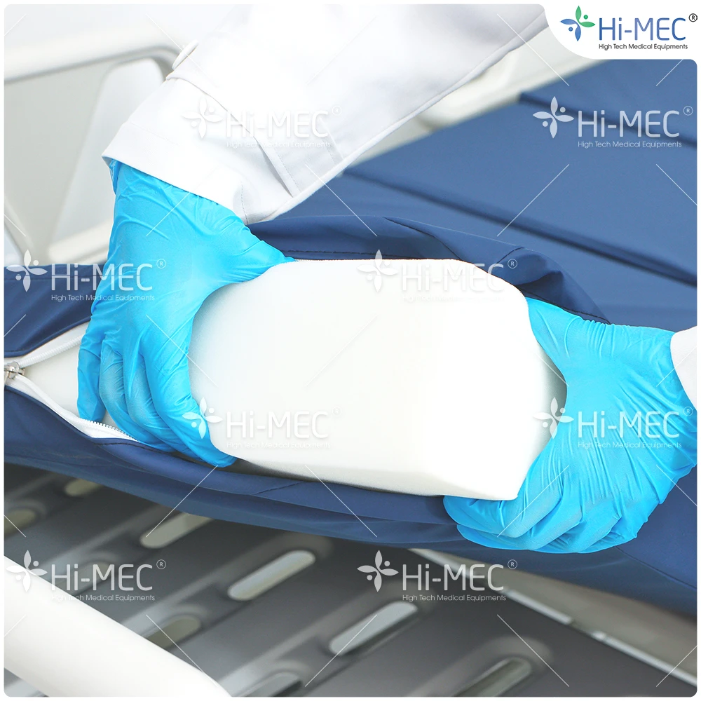 Giường bệnh nhân chỉnh cơ 4 tay quay Hi-MEC DL-SYB-03