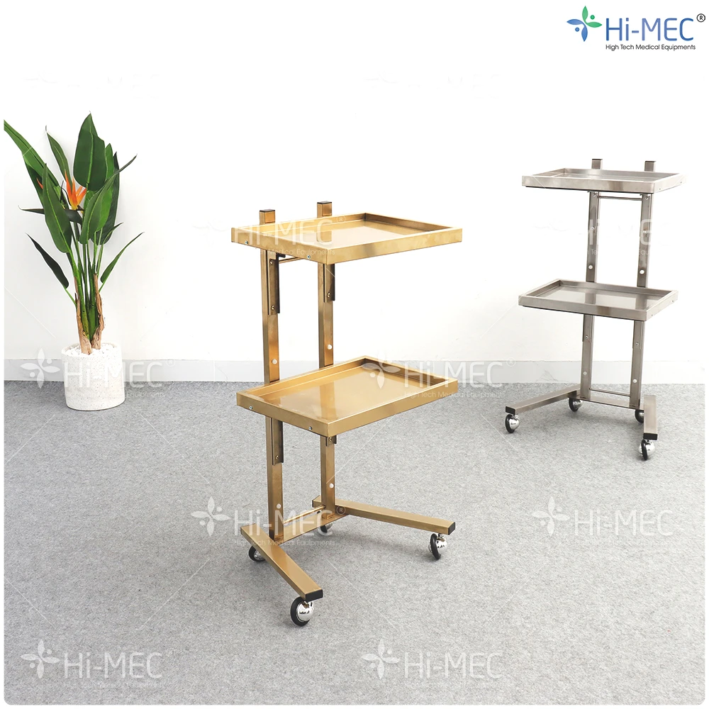 Xe đẩy inox 2 tầng Hi-MEC HMTL-5090